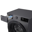 Lavadora de Roupas Lava e Seca Smart com Inteligência Artificial AIDD LG 11kg Titanium VC5 220V CV3011BC4A